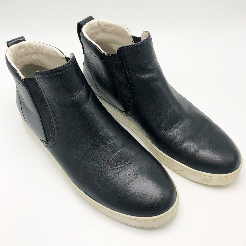 Prada Leather Slip on Sneakers